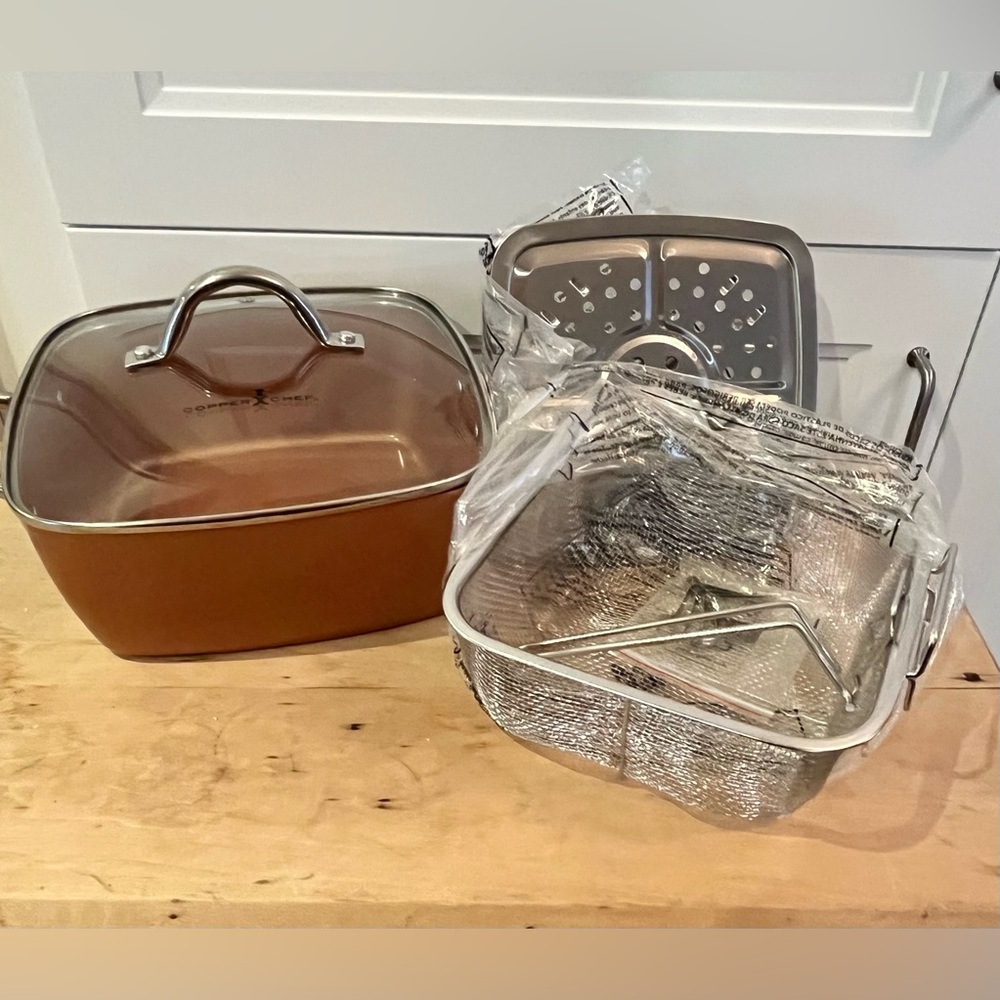 Copper Chef Non Stick Square Pan